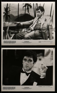 7s312 SCARFACE 17 8x10 stills 1983 Al Pacino as Tony Montana, Pfeiffer, Mastrantonio, De Palma!