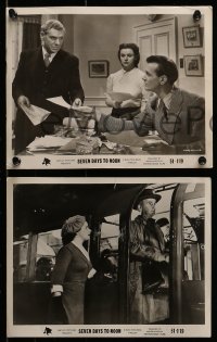 7s615 SEVEN DAYS TO NOON 7 8x10 stills 1951 Atom Bomb, Boulting Brothers thriller with-a-difference