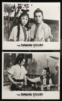 7s692 SHANGHAI KILLERS 6 8x10 stills 1973 kung fu martial arts action, they'll smash you to bits!