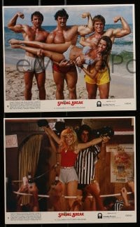 7s115 SPRING BREAK 8 8x10 mini LCs 1983 many great images of sexy girls on the beach in bikinis!
