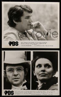 7s571 WAR & PEACE 8 8x10.25 TV stills 1972 Anthony Hopkins, Morag Hood, Alan Dobie, Rupert Davies!