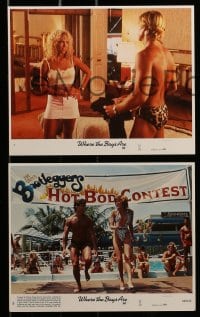 7s123 WHERE THE BOYS ARE 8 8x10 mini LCs 1984 great images of sexy girls in bikinis, wild parties!