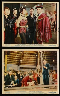 7s143 BIG SHOW 6 color English FOH LCs 1961 sexy Esther Williams & Cliff Robertson at circus!