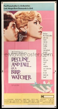 7t692 DECLINE & FALL OF A BIRD WATCHER 3sh 1969 Genevieve Page is sexy and wants to meet you!