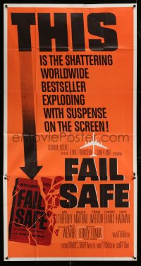 7t710 FAIL SAFE 3sh 1964 directed by Sidney Lumet, from Eugene Burdick's best-selling novel!