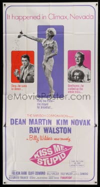 7t786 KISS ME, STUPID 3sh 1965 directed by Billy Wilder, Kim Novak, Dean Martin, Ray Walston!