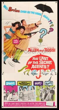 7t792 LAST OF THE SECRET AGENTS 3sh 1966 Allen & Rossi, will spying ever be the same again!