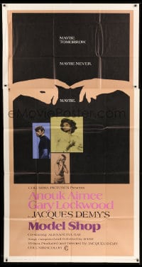 7t840 MODEL SHOP int'l 3sh 1969 directed by Jacques Demy, Anouk Aimee, Gary Lockwood!