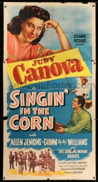 7t918 SINGIN' IN THE CORN 3sh 1946 Judy Canova, Allen Jenkins, Guinn Big Boy Williams