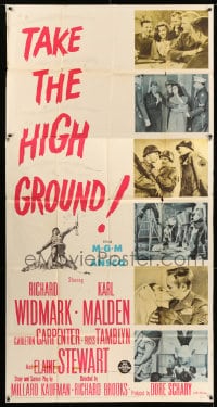 7t947 TAKE THE HIGH GROUND 3sh 1953 Korean War soldiers Richard Widmark & Karl Malden!