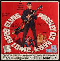7t038 EASY COME, EASY GO 6sh 1967 different image scuba diver Elvis Presley & playing guitar!