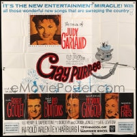 7t048 GAY PURR-EE 6sh 1962 Judy Garland, Robert Goulet, Red Buttons, cartoon cats!