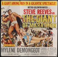7t050 GIANT OF MARATHON 6sh 1960 Jacques Tourneur & Mario Bava, art of strongman Steve Reeves!