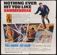 7t055 HAMMERHEAD 6sh 1968 nothing ever hit you like detective Vince Edwards, from the bestseller!
