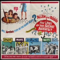 7t071 LAST OF THE SECRET AGENTS 6sh 1966 Allen & Rossi, will spying ever be the same again!
