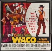 7t100 WACO 6sh 1966 great images of Howard Keel & his sexy sultry woman Jane Russell!