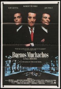 7t315 GOODFELLAS Argentinean 1990 Robert De Niro, Joe Pesci, Ray Liotta, Martin Scorsese classic!