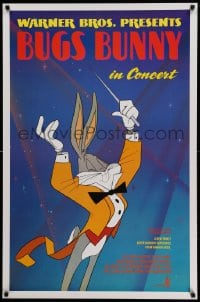 7w365 BUGS BUNNY IN CONCERT 1sh 1990 great cartoon image of Bugs conducting orchestra!