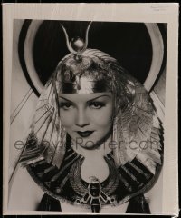 7w081 CLAUDETTE COLBERT 16x20 commercial poster 2000s head & shoulders portrait as Cleopatra!