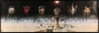7w257 PHANTOM MENACE 23x71 commercial poster 1999 Star Wars Episode I, Darth Maul and more!