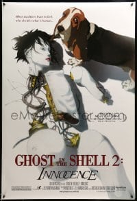 7w513 GHOST IN THE SHELL 2: INNOCENCE DS 1sh 2004 Mamoru Oshii, cool sci-fi anime design!