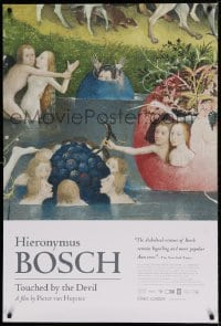 7w568 HIERONYMUS BOSCH: TOUCHED BY THE DEVIL 1sh 2016 incredible art by the artist!
