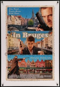 7w589 IN BRUGES DS 1sh 2008 Colin Farrell, Brendan Gleeson, Ralph Fiennes!