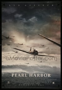 7w753 PEARL HARBOR advance DS 1sh 2001 Michael Bay, World War II, B5N2 bombers flying in!