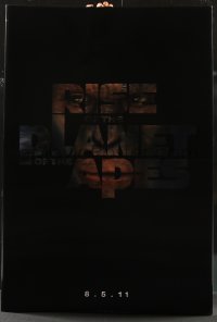 7w022 RISE OF THE PLANET OF THE APES lenticular 1sh 2011 prequel to the classic