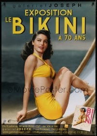 7w176 EXPOSITION LE BIKINI A 70 ANS 33x47 French museum/art exhibition 2016 sexiest Ava Gardner!