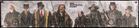 7w136 HATEFUL EIGHT 12x60 special poster 2015 Tarantino, Russell, Leigh, Jackson, Goggins and cast