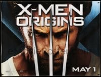 7w192 X-MEN ORIGINS: WOLVERINE subway poster 2009 Hugh Jackman, Marvel Comics super heroes!