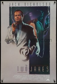 7w948 TWO JAKES int'l 1sh 1990 cool art of smoking Jack Nicholson by Rodriguez!