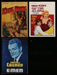 7x262 LOT OF 3 SKINNER MOVIE POSTER AUCTION CATALOGS 1998-99 filled with great images!