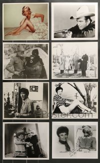 7x193 LOT OF 8 REPRO 8X10 STILLS 1980s a variety of great portraits & movie scenes!