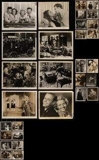 7x127 LOT OF 30 8X10 STILLS 1930s-1940s great scenes from a variety of different movies!