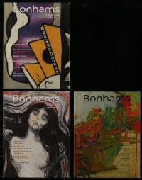 7x291 LOT OF 3 BONHAMS COLLECTOR MAGAZINES 2010 many great articles with color images!