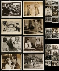 7x129 LOT OF 28 8X10 STILLS 1940s-1950s a variety of great portraits & movie scenes!