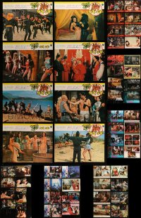 7x012 LOT OF 80 HONG KONG LOBBY CARDS 1970s-1980s great scenes from a variety of movies!