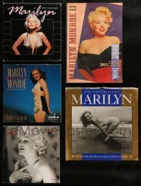 7x217 LOT OF 4 MARILYN MONROE CALENDARS & 1 POSTER BOOK 1989-2009 the sexy Hollywood legend!
