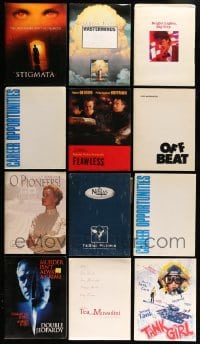 7x341 LOT OF 13 PRESSKITS WITH 5 STILLS EACH 1990s containing a total of 65 stills in all!