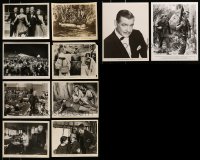 7x152 LOT OF 10 8X10 STILLS 1940s-1970s great scenes from a variety of different movies!