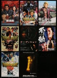 7x106 LOT OF 8 JAPANESE CHIRASHI POSTERS FROM TAKASHI MIIKE FILMS 2000s-2010s great images!