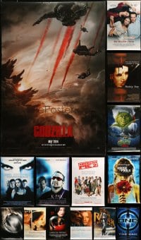 7x433 LOT OF 18 UNFOLDED MOSTLY SINGLE-SIDED 27X40 ONE-SHEETS 2000s-2010s cool movie images!
