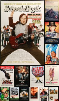 7x438 LOT OF 18 UNFOLDED DOUBLE-SIDED 27X40 MOSTLY COMEDY ONE-SHEETS 1990s-2000s cool images!