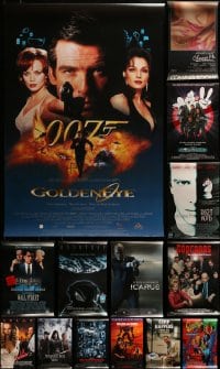 7x343 LOT OF 17 UNFOLDED VIDEO POSTERS 1980s-2000s great images from a variety of movies!