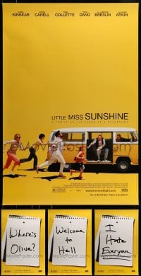 7x469 LOT OF 4 UNFOLDED DOUBLE-SIDED 27X40 LITTLE MISS SUNSHINE ONE-SHEETS 2006 includes teasers!