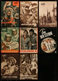 7x016 LOT OF 8 SOVIET SCI-FI EAST GERMAN PROGRAMS 1960s-1970s filled with great images!