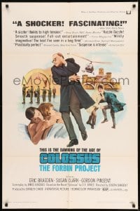 7y161 COLOSSUS: THE FORBIN PROJECT 1sh 1970 the day man built himself out of existence!