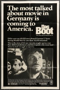 7y185 DAS BOOT advance 1sh 1982 The Boat, Wolfgang Petersen German WWII submarine classic!